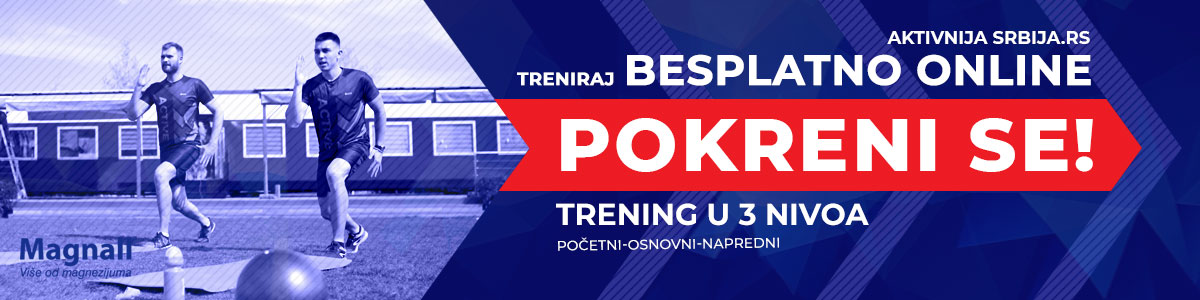 Online trening - Aktivnija Srbija