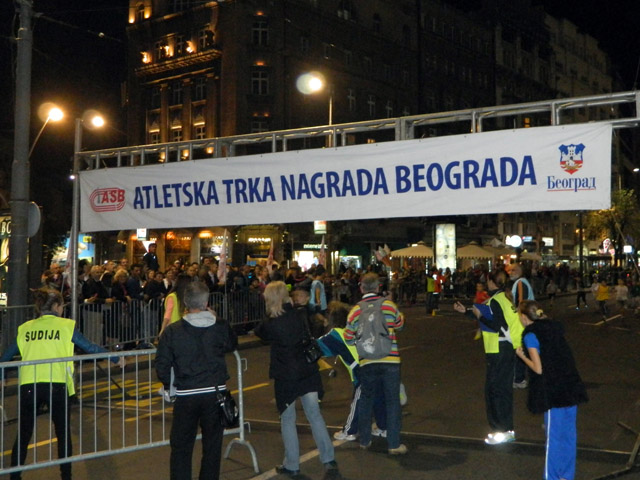 Atletska ulična trka Grada Beograda 2013