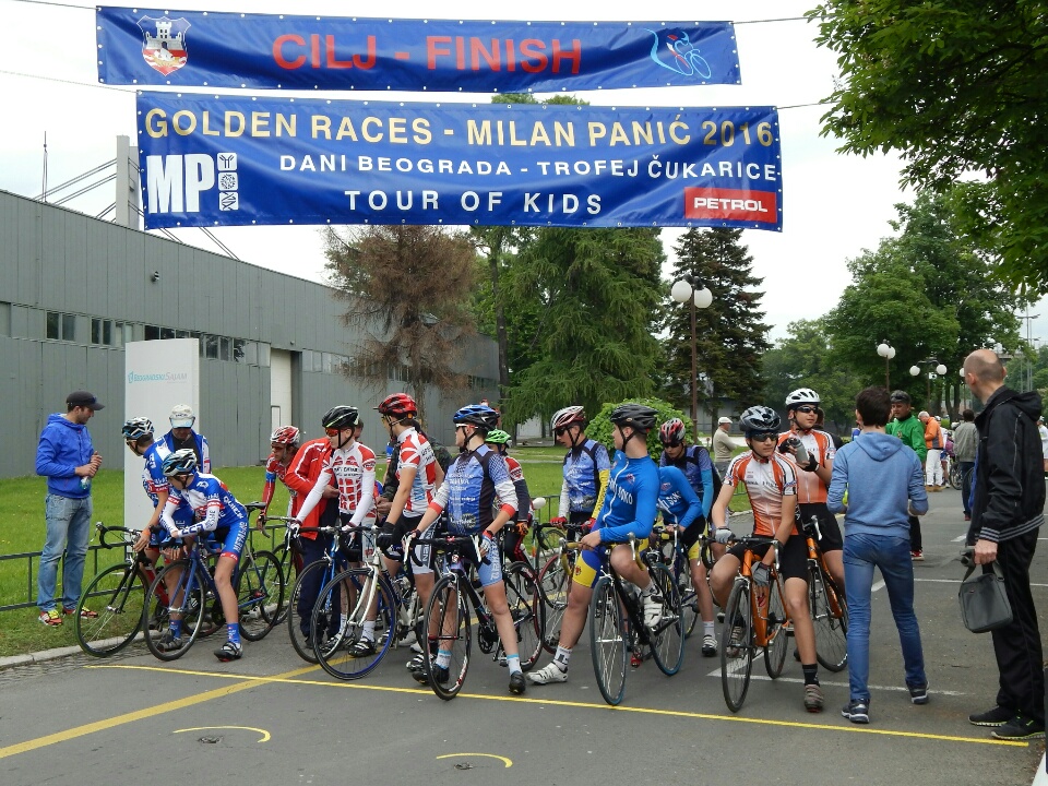 Biciklistička trka Tour of kids - Milan Panić 2016