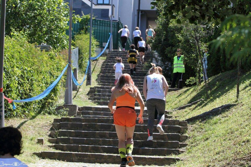 Trka uz stepenice - Vršac 2017