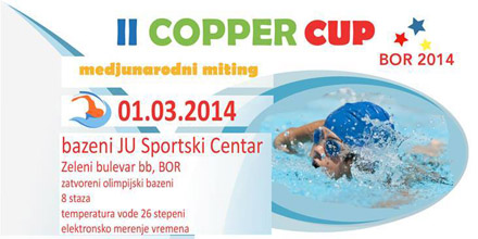  Plivački miting Copper kup 2014