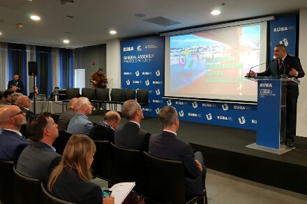 Promocija Evropskih univerziteskih igara 2020 u Madridu