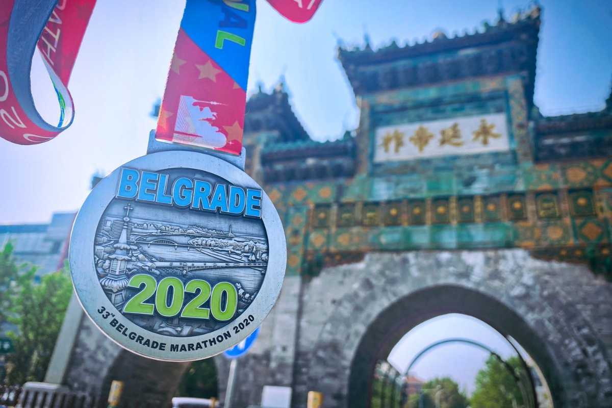 Održan Beogradski maraton u Kini