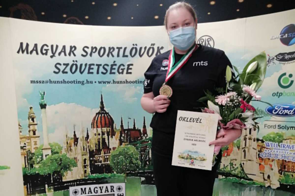 Zorana Arunović zlatom stavila pečat na Otvoreno prvenstvo Mađarske