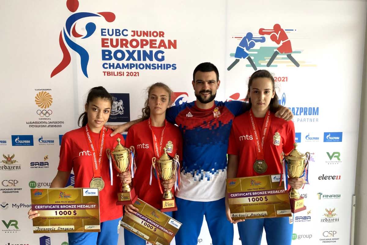 Tri bronze srpskih juniorki na EP u Gruziji  