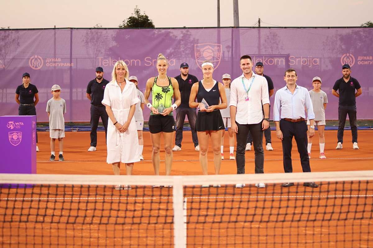 Šmidlova na tronu Belgrade Ladies Opena 2021.
