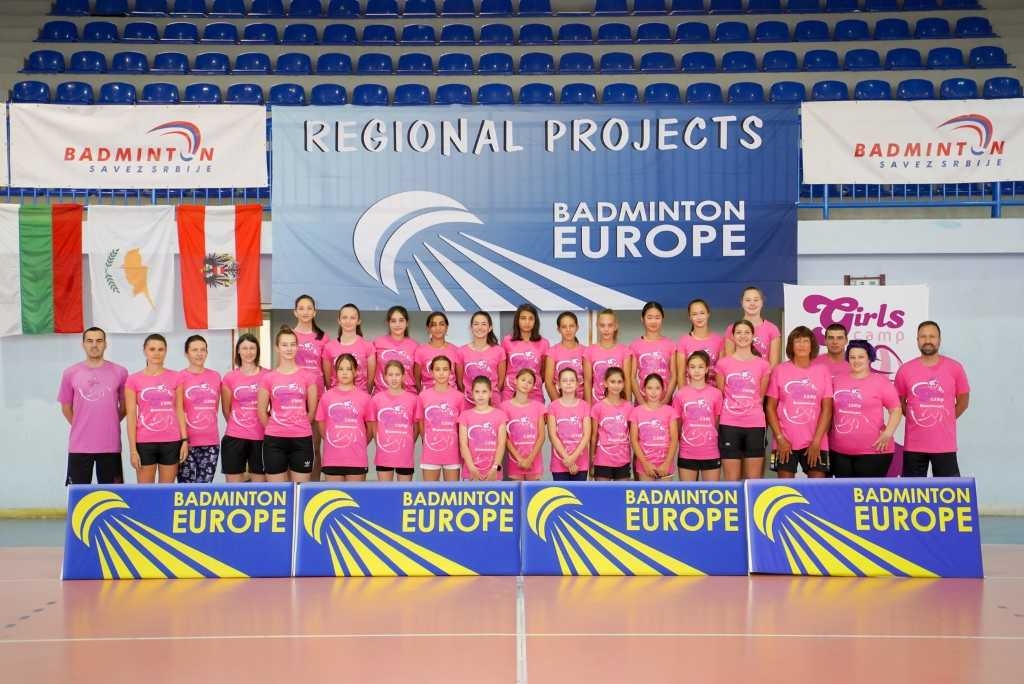 Jubilarni 10. Girls kamp okupio mlade nade evropskog badmintona