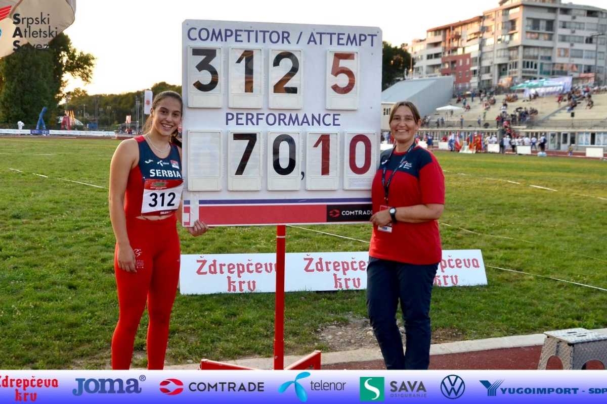 Svetski rekord i 12 medalja za Srbiju na Juniorskoj Balkanijadi u Kraljevu