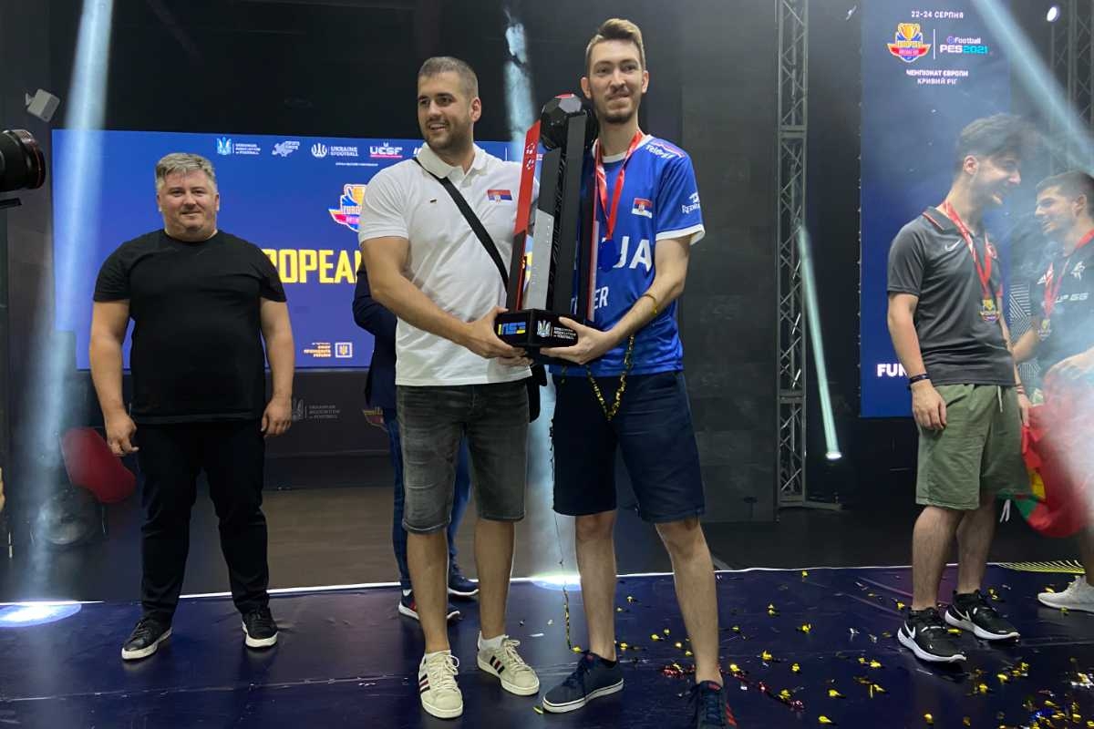 Srbija je šampion Evrope! Đorđe Milićević slavio u finalu Nacionalnog PES21 Kupa