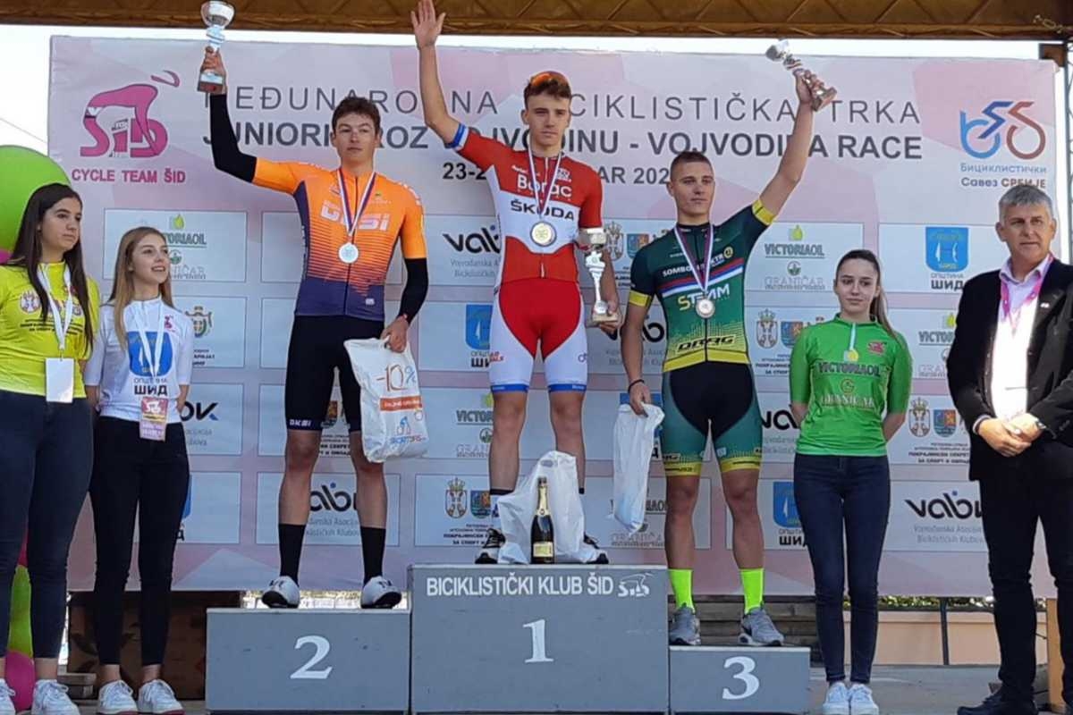 Junior Dejan Cogoljević pobednik druge etape na Vojvodina race