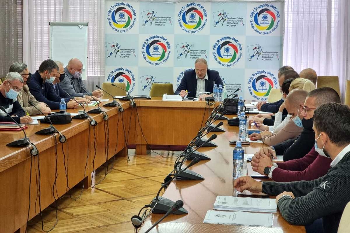 Tanasković jednoglasno reizabran za predseednika Saveza za školski sport Srbije