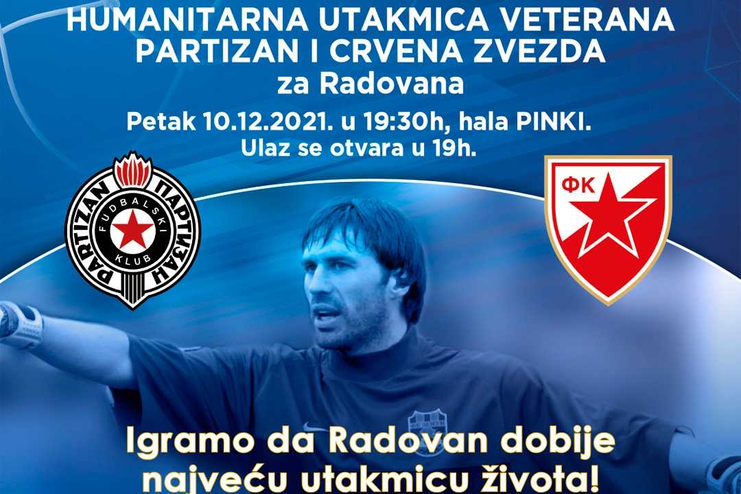 Humanitarni večiti derbi za Radovana Radakovića