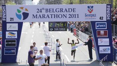 24. Beogradski maraton - Vetar odneo rekorde