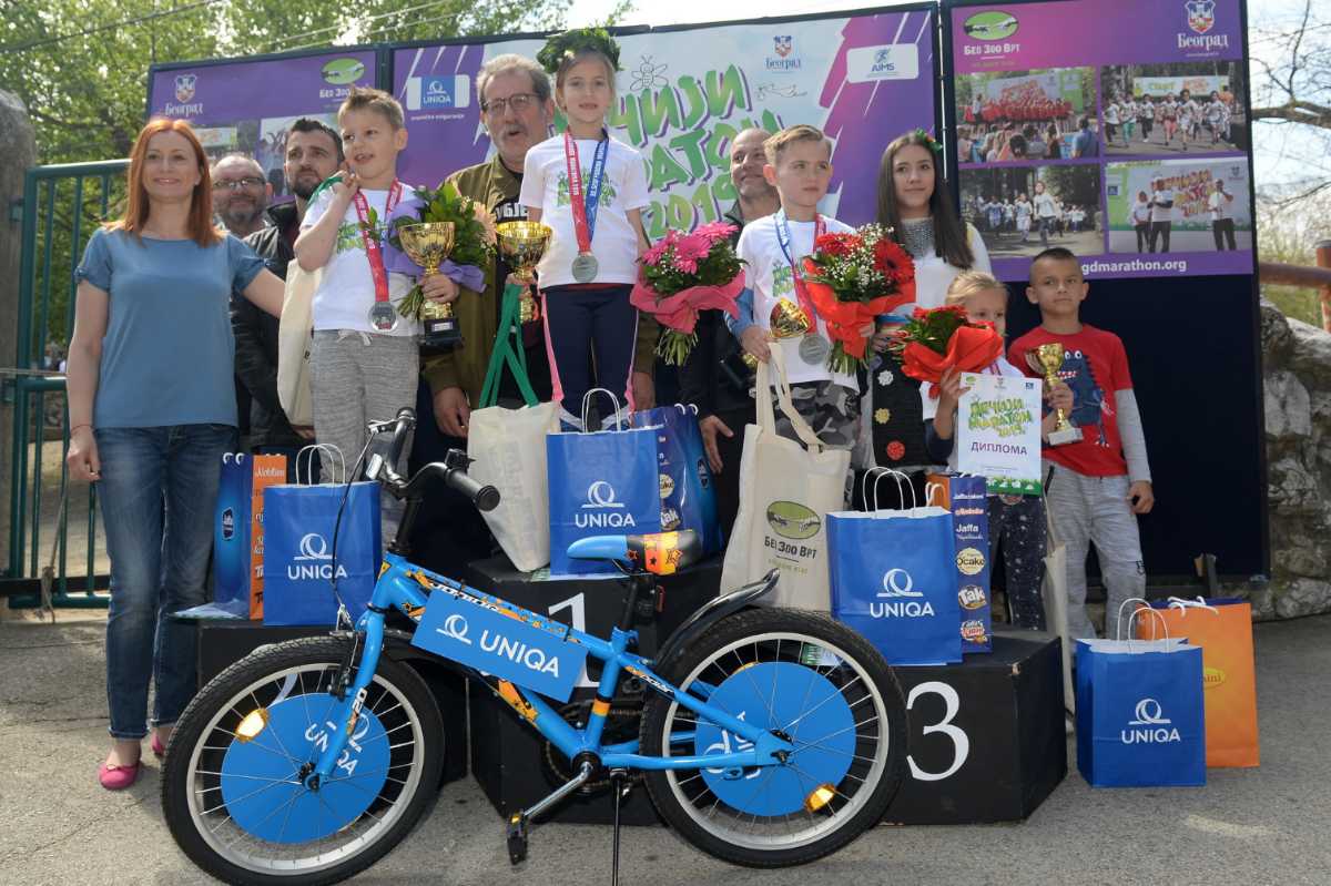 Održan najlepši sportski događaj u Beogradu - Dečiji maraton