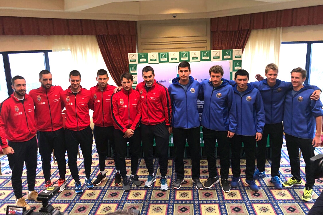 Održan žreb za kvalifikacioni meč Dejvis kupa 2019. - Uzbekistan - Srbija 