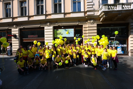 Adidas RUN & FUN tim zajedno trčao Beograski maraton