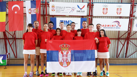 Balkanska badminton elita na Karatašu