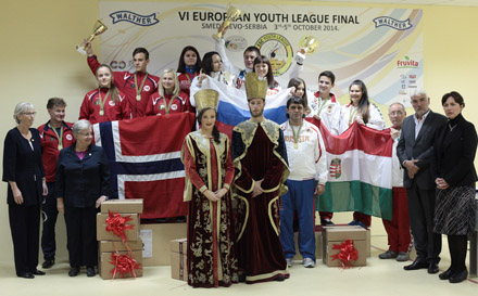 ESK nagradila organizatore finale Lige mladih Evrope 