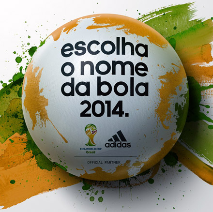 Izbor imena za zvaničnu fudbalsku loptu FIFA Svetskog prvenstva - Brazil 2014