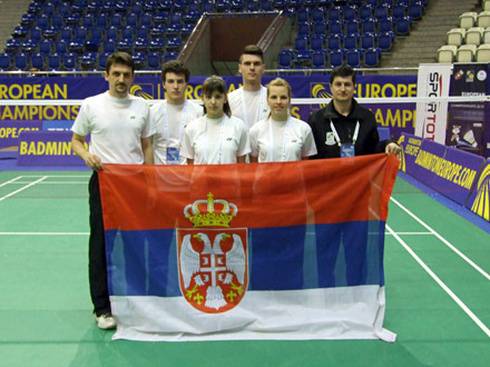 Juniorska badminton reprezentacija Srbije opravdala očekivanja na EP u Turskoj 