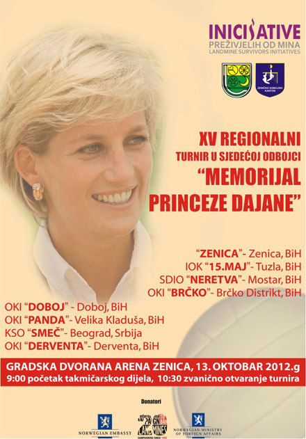 KSO Smeč na turniru sedeće odbojke - Memorijal Princeze Dajane 2012