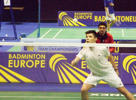 Luka Milić Evropski viceprvak u badmintonu za igrače do 15 godina   