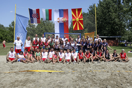 Održan rukometni turnir na pesku Novi Sad 2014 