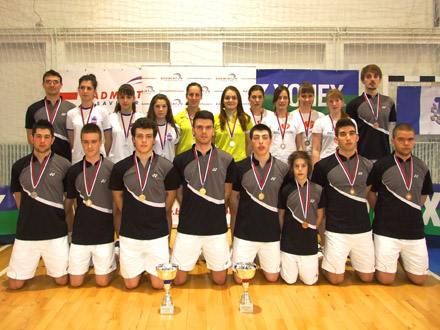 Održano ekipno Prvenstvo Srbije u badmintonu 2013