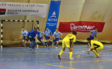 Prvi krug prvenstva Srbije u dvoranskom hokeju