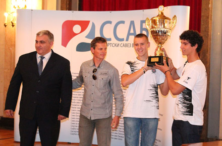 VK Partizan proglašen za najbolji sportski kolektiv u Beogradu za 2012-tu